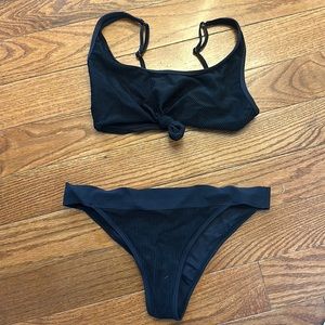 Frankie’s ribbed bikini set